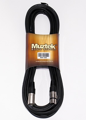 Muztek MMF-1000 Microphone Cable 뮤즈텍 마이크 케이블 (XLR Female,XLR Male,10m 국내정품 당일발송)
