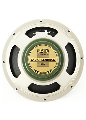 Celestion G10 Greenback 셀레스천 10인치 그린백 기타앰프 스피커 (16Ω 국내정식수입품)