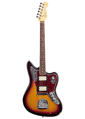 Fender Mexico Kurt Cobain Road Worn Jaguar Rosewood Fretboard 3-Color Sunburst 펜더 멕시코 커트 코베인 로드 원 재규어 로즈우드 플랫보드 쓰리컬러 선버스트 (국내정식수입품)
