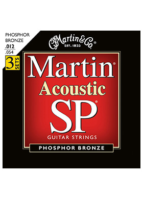 Martin MSP4100PK3 Phosphor Bronze SP Acoustic Guitar Strings Light 3 Pack 마틴 파스퍼 브론즈 어쿠스틱 기타줄 3팩 (014-054 국내정식수입품)