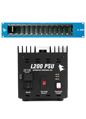 [주문제작상품] API L200R+L200PS 12 Slot 200 Series Module Rack &amp; Power Supply 에이피아이  12 슬롯 200 시리즈 모듈 랙 케이스 파워 서플라이 (국내정식수입품)