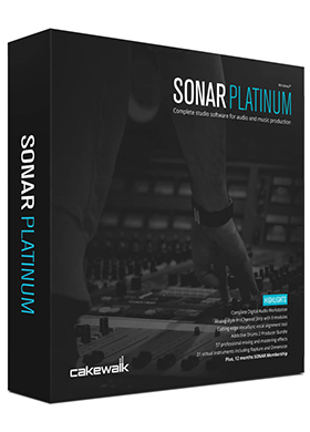 Cakewalk Sonar Platinum Upgrade from X3 Producer 케이크워크 소나 플래니넘 업그레이드 버전 (국내정식수입품)