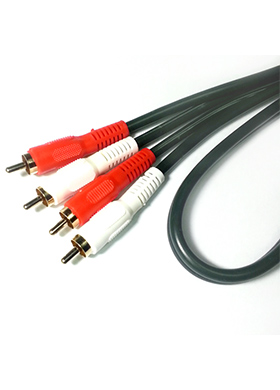 SG Electronics SA03N15 RCA to RCA Stereo Cable 에스지일렉트로닉스 알씨에이 스테레오 케이블 (RCA-&gt;RCAx2,1.5m 국내정품 당일발송)