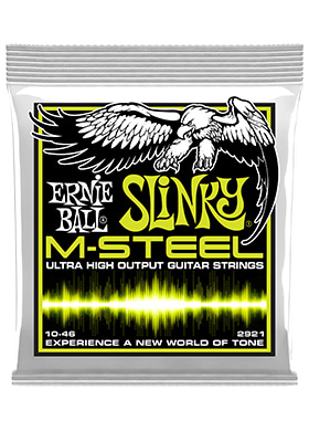 Ernie Ball 2921 M-Steel Regular Slinky 어니볼 엠스틸 일렉기타줄 레귤러 슬링키 (010-046 국내정식수입품)