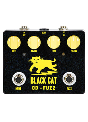 Black Cat Pedals OD-Fuzz 블랙캣페달스 오디 퍼즈 (국내정식수입품)
