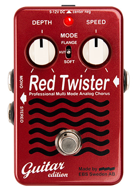 EBS Red Twister Guitar Edition 이비에스 레드 스위스터 프로페셔널 멀티 모드 아날로그 코러스 기타 에디션 (국내정식수입품)