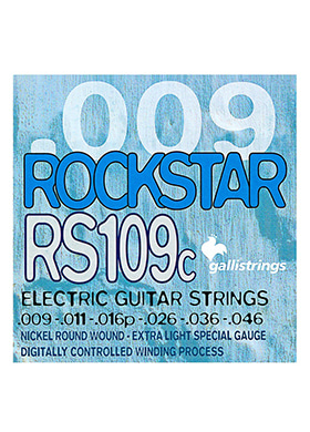 Gallistrings RS109C Rockstar Electric Super Light Special 갈리스트링스 락스타 일렉기타줄 슈퍼 라이트 스페셜 (009-046 국내정식수입품)