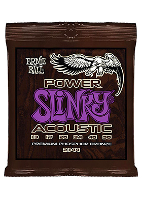 Ernie Ball 2144 Phosphor Bronze Acoustic Power Slinky 어니볼 파스퍼 브론즈 어쿠스틱 기타줄 파워 슬링키 (013-056 국내정식수입품)