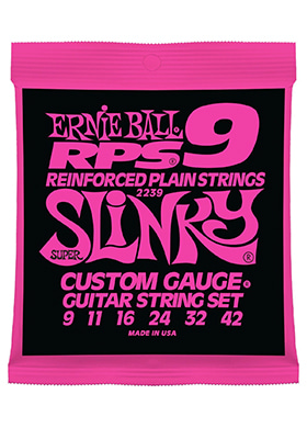 Ernie Ball 2239 RPS Nickel Wound Super Slinky 어니볼 알피에스 니켈 와운드 일렉기타줄 슈퍼 슬링키 (009-042 국내정식수입품)