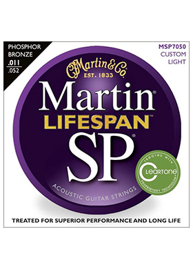 Martin MSP7050 Phosphor Bronze SP Lifespan Acoustic Guitar Strings Custom Light 마틴 파스퍼 브론즈 라이프스판 어쿠스틱 기타줄 커스텀 라이트 (011-052 국내정식수입품)