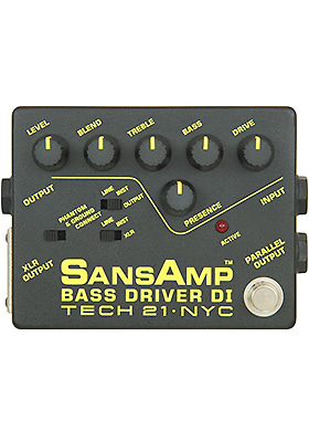 Tech 21 SansAmp Bass Driver DI 테크투엔티원 산스앰프 베이스 드라이버 디아이 프리앰프 (국내정식수입품)