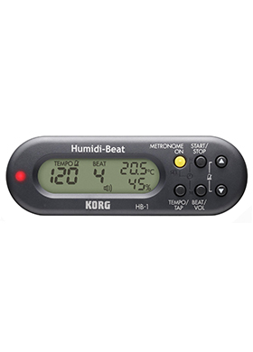 Korg HB-1 Humidi-Beat Black 코르그 휴미디 비트 온도계 &amp; 습도계 &amp; 메트로놈 블랙 (국내정식수입품)