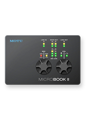 Motu MicroBook II USB Audio Interface 모투 마이크로북 투 오디오 인터페이스
