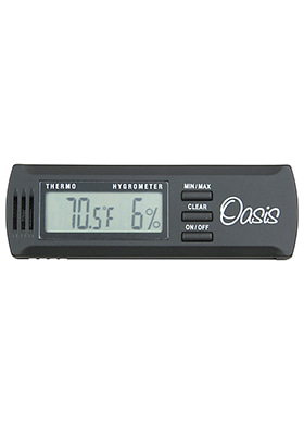 Oasis OH-2 Digital Thermometer &amp; Hygrometer 오아시스 악기 관리용 디지털 온도계 &amp; 습도계 (국내정식수입품)