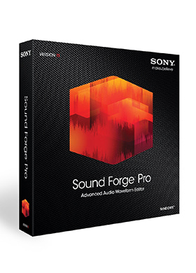 Sony Sound Forge Pro 11 Retail 소니 사운드 포지 프로 일레븐 리테일 (윈도우용 박스버전 국내정식수입품)
