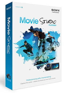 Sony Movie Studio Platinum 12 Retail 소니 무비 스튜디오 플래티넘 투웰브 리테일 (윈도우용)