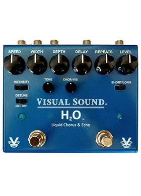 Visual Sound H2O V3 Liquid Chorus &amp; Echo 비쥬얼 사운드 에이치투오 브이쓰리 리퀴드 코러스 앤 에코