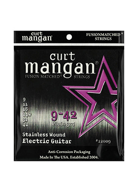 Curt Mangan 12009 Stainless Wound 커트 망간 스테인리스 일렉기타줄 (009-042 국내정식수입품)