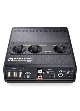 Novation AudioHub 2x4 노베이션 오디오허브 투엑스포 USB 허브 &amp; 오디오 인터페이스 (국내정식수입품)