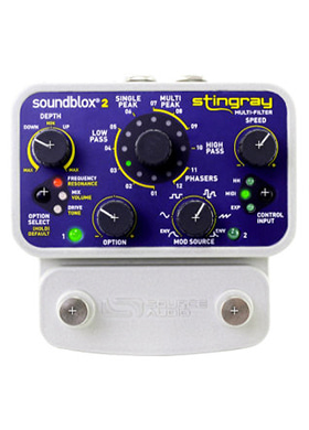 Source Audio Soundblox 2 Stingray Multi-Filter 소스오디오 사운드블록스 투 스팅레이 멀티필터 (국내정식수입품)