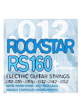 Gallistrings RS160 Rockstar Electric Blues Heavy 갈리스트링스 락스타 블루스 헤비 일렉기타줄 (012-052 국내정식수입품)