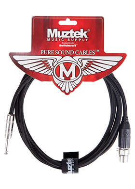 Muztek PPF-300 Pure Sound Mic Cable 뮤즈텍 퓨어 사운드 마이크 케이블 (XLR Female,TS,3m 국내정품 당일발송)