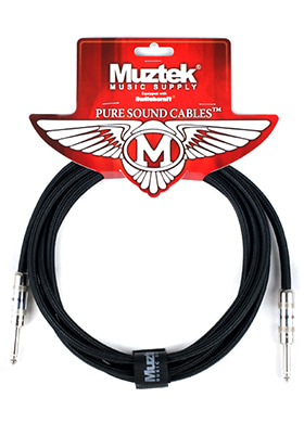Muztek PS-300 Pure Sound Cable 뮤즈텍 퓨어 사운드 기타/베이스 케이블 (일자→일자,3m 국내정품 당일발송)