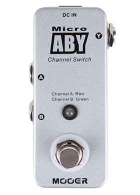 Mooer Audio Micro ABY 무어오디오 마이크로 에비와이 AB 스위치 박스 (국내정식수입품)