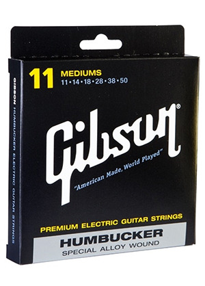 [일시품절] Gibson SEG-SA11 Humbucker Special Alloy Wound Medium Light 깁슨 험버커 스페셜 알로이 일렉기타줄 미디엄 라이트 (011-050 국내정식수입품)