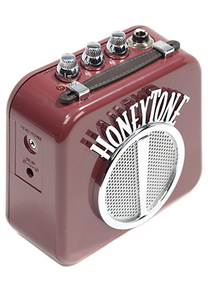 [일시품절] Danelectro N-10B HoneyTone Mini Amp Burgundy 댄일렉트로 허니톤 미니 앰프 버건디 (국내정식수입품)