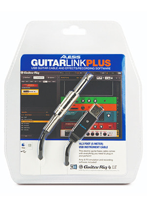 [일시품절] Alesis GuitarLink Plus 알레시스 기타링크 플러스 USB 기타 오디오 인터페이스 (국내정식수입품)