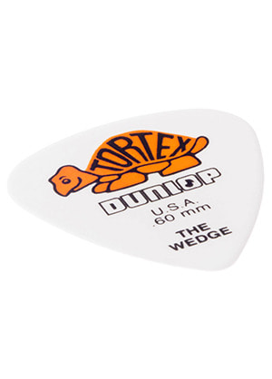 Dunlop 424R Tortex Wedge 0.60mm Orange 던롭 톨텍스 웨지 기타피크 오랜지 (국내정식수입품 당일발송)