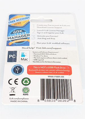 PACE iLok 3rd Gen 페이스 아이락 3세대 USB-A 라이센스 인증 장치 (국내정식수입품)