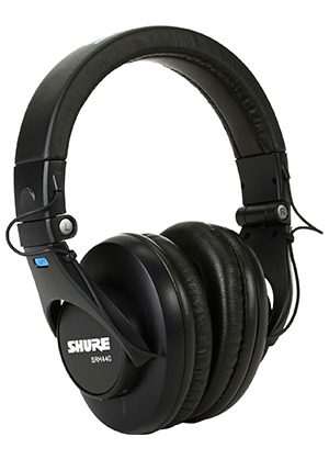 Shure SRH440 Black 슈어 에스알에이치 스튜디오 모니터링 헤드폰 블랙 (국내정식수입품)