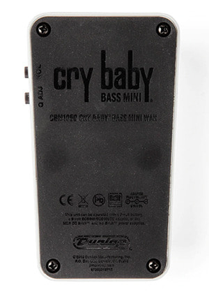[일시품절] Dunlop CBM105Q Cry Baby MiniBass Wah 던롭 크라이 베이비 미니 베이스 와우 (국내정식수입품)