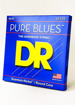DR PB-45 Pure Blues Medium 디알 퓨어 블루스 퀀텀 니켈 라운드 코어 4현 베이스줄 미디엄 (045-105 국내정식수입품 당일발송)