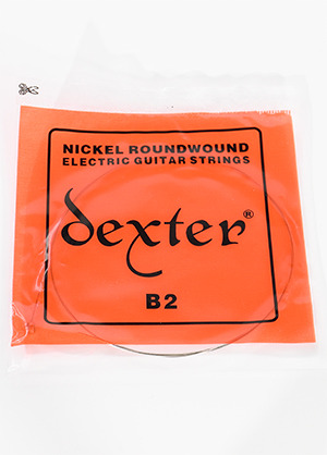 Dexter Nickel Wound Electric Guitar Strings 덱스터 니켈 일렉기타줄 낱줄 (010-046 국내정품)