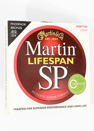 Martin MSP7100 Phosphor Bronze SP Lifespan Acoustic Guitar Strings Light 마틴 파스퍼 브론즈 라이프스판 어쿠스틱 기타줄 라이트 (012-054 국내정식수입품)