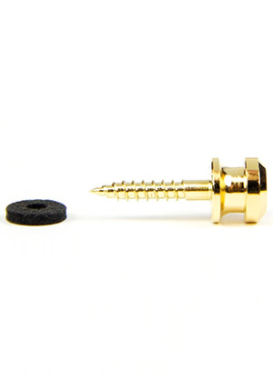 Schaller S-Locks Strap Buttons Medium Gold 쉘러 에스락스 스트랩 버튼 미디엄 유광 골드 (2개/1세트 국내정식수입품)