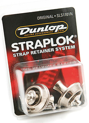 Dunlop SLS1101N Straplok Original Nickel 던롭 스트랩락 오리지널 니켈 (국내정식수입품 당일발송)