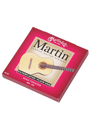 [일시품절] Martin M120 Silver Plated Classic Guitar Strings High Tension 마틴 실버 플레이티드 클래식 기타줄 하이 텐션 (028-043 국내정식수입품)