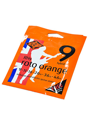 Rotosound RH9 Nickel Orange Hybrid 로토사운드 니켈 일렉기타줄 오렌지 하이브리드 (009-046 국내정식수입품 당일발송)