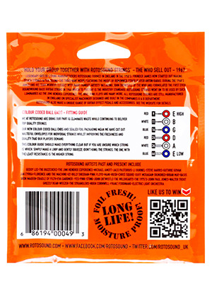 Rotosound RH9 Nickel Orange Hybrid 로토사운드 니켈 일렉기타줄 오렌지 하이브리드 (009-046 국내정식수입품 당일발송)