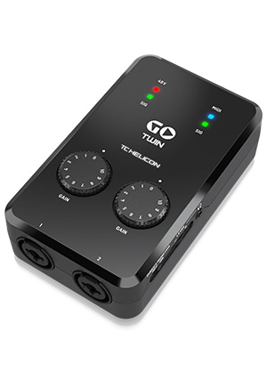 TC Helicon Go Twin 티씨헬리콘 고 트윈 모바일 USB 오디오 인터페이스 (국내정식수입품)