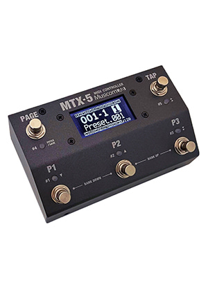 MusicomLAB MTX-5 MIDI Controller 뮤지콤랩 엠티엑스 파이브 미디 컨트롤러 (국내정품)