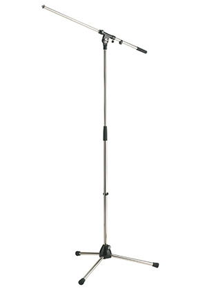 K&amp;M 21020 Microphone Boom Stand Chrome 케이앤엠 마이크 붐 스탠드 크롬 (국내정식수입품)