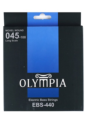 Olympia EBS-440 Nickel Wound Electric Bass Strings Long Scale 올림피아 니켈 와운드 베이스줄 롱 스케일 (045-100 국내정품)