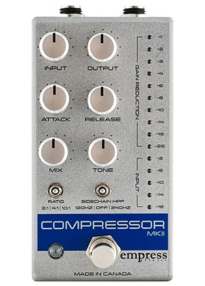 Empress Effects Compressor MKII Silver Sparkle 엠프레스이펙츠 컴프레서 마크투 기타 실버 스파클 (국내정식수입품)