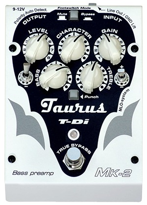 Taurus T-Di Mk2 Bass Preamp &amp; Di-Box 토러스 티디아이 마크투 베이스 프리앰프 DI 박스 (국내정식수입품)