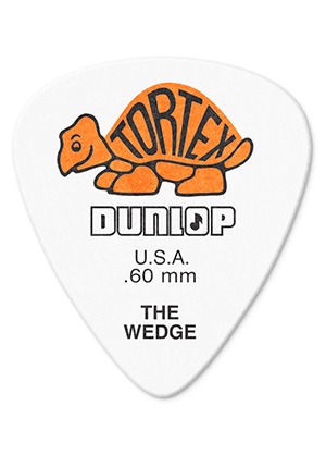 Dunlop 424R Tortex Wedge 0.60mm Orange 던롭 톨텍스 웨지 기타피크 오랜지 (국내정식수입품 당일발송)